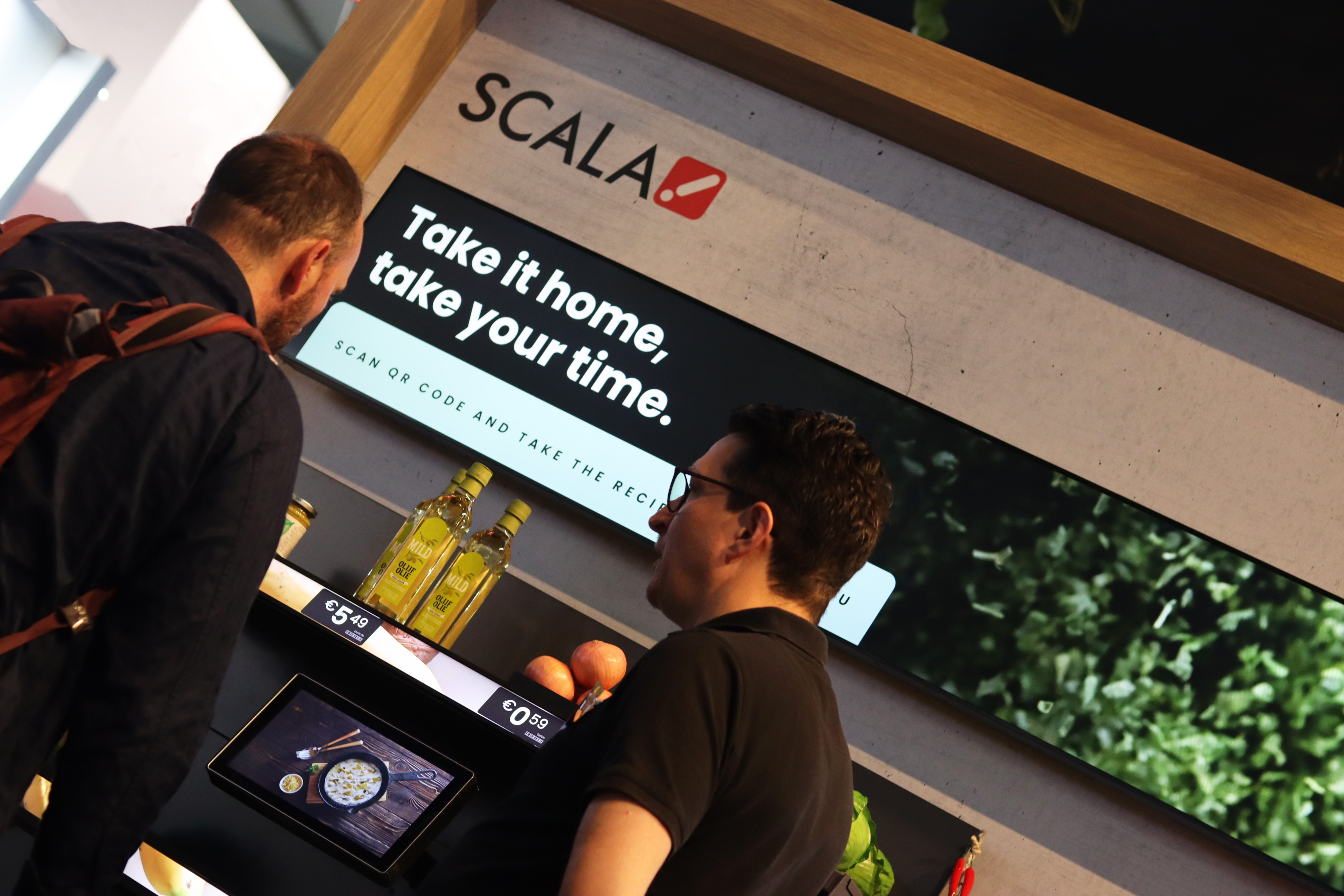 Scala marketing technology digital screens at ISE 2019