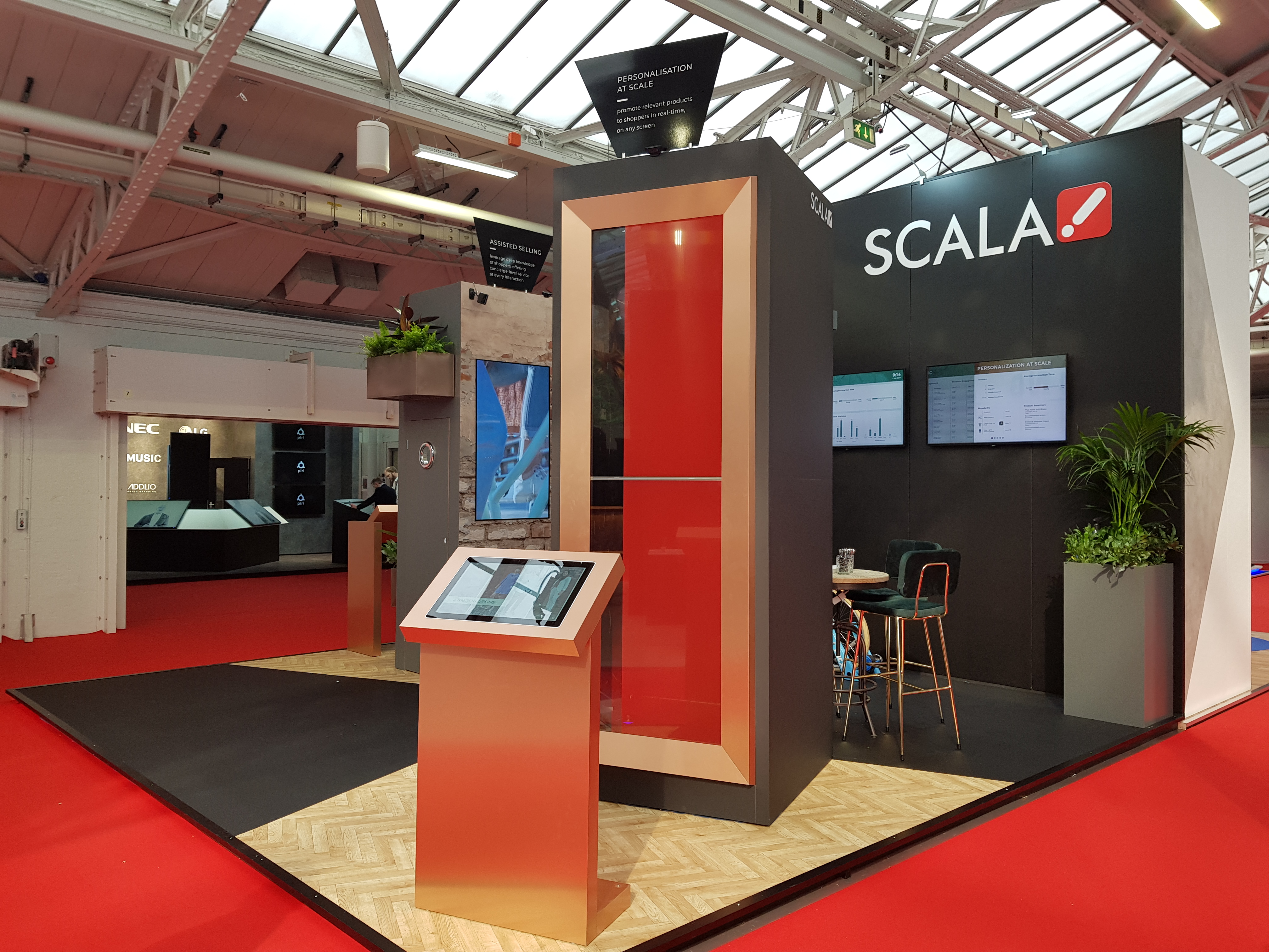 Scala digital signs at the RetailEXPO 2019